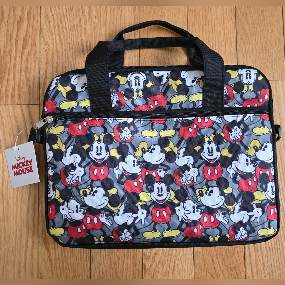 Disney Mickey Mouse Laptop/ Tablet Bag With Shoulder Strap